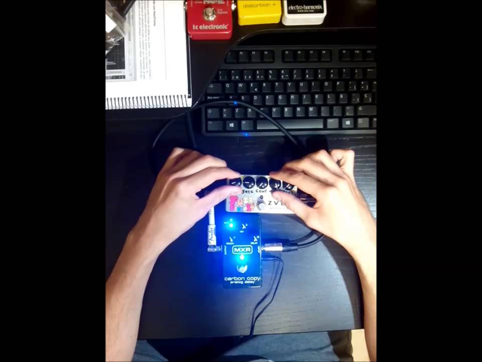Pedal Jam 1 (ZVex Fuzz Factory + MXR Carbon Copy)