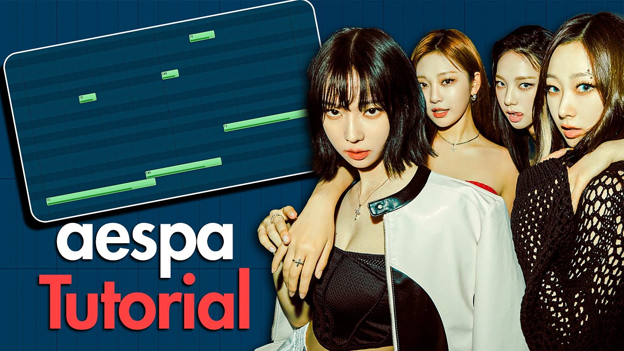 Как создавать K-Pop биты для aespa в FL Studio! (Учебное пособие по FL Studio)