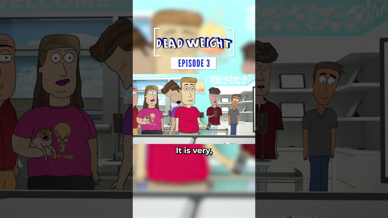 Don't twist it! #shorts #deadweight #animation #comedy