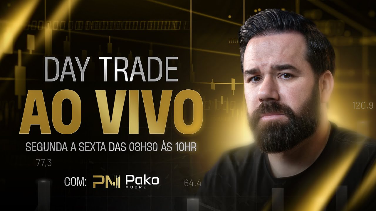 DAY TRADE AO VIVO - APRENDA COMO OS BIG PLAYERS OPERAM