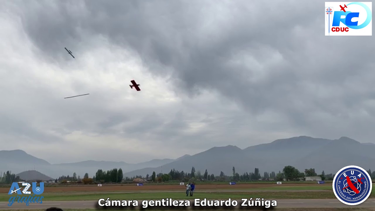 Combate a&eacute;reo U-Control Miguel Poduje Gonzalo Llanten AeroUC 2019 - El Universo del Aeromodelismo