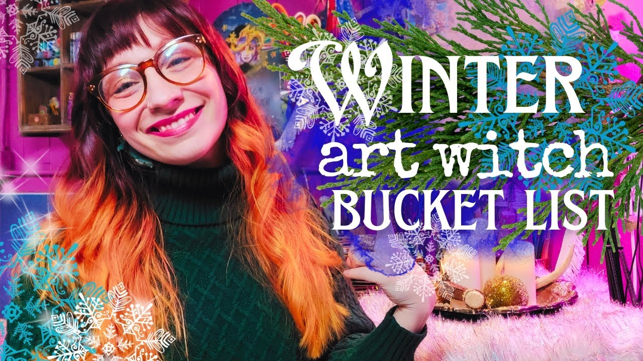 ❄️Winter Art Witch Bucket List: Creative Quests for Enchantment