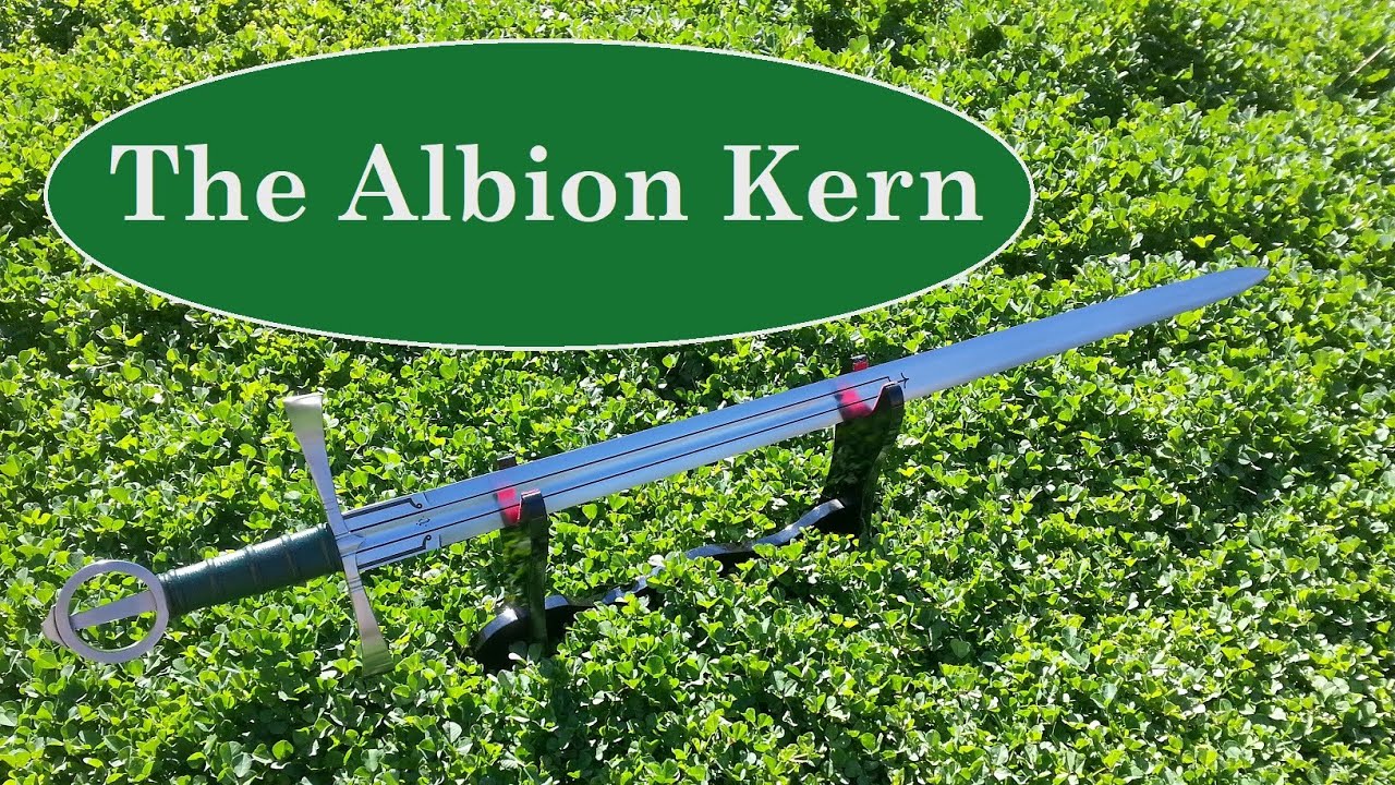 Review and testing of the Albion Kern Irish ring pommel sword