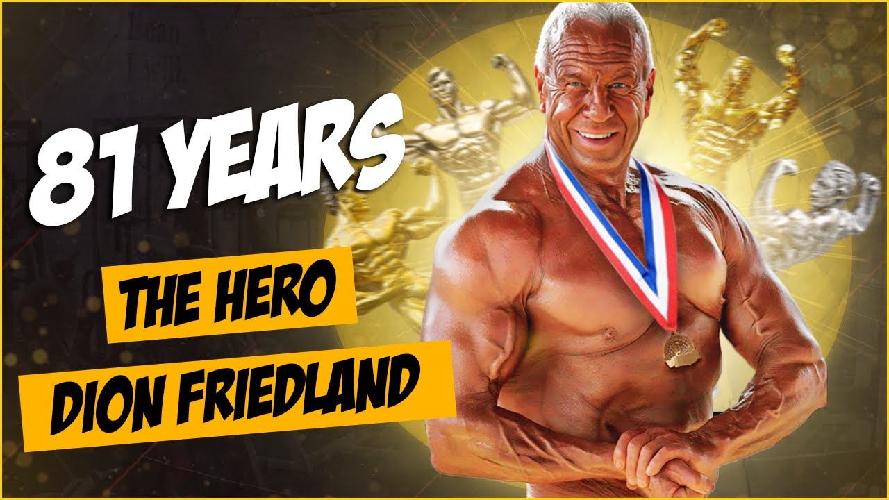 81 Years Old Bodybuilder Dion Friedland | Pro Than Any Young Bodybuilder