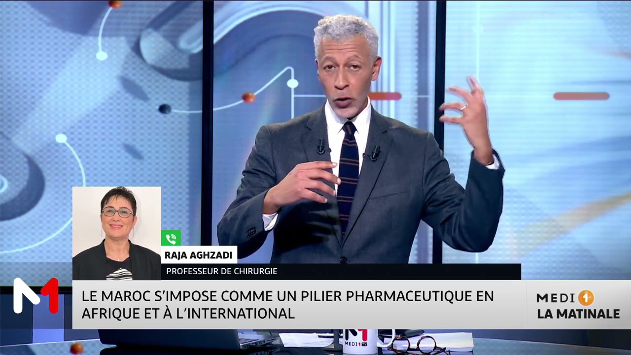 L'invité : Zoom sur l'industrie pharmaceutiques au Maroc avec Raja Aghzadi