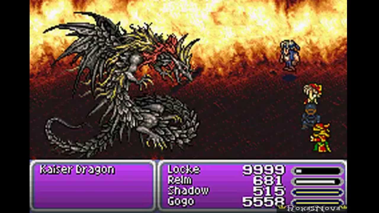 Final Fantasy VI Advance - The Dragon's Den