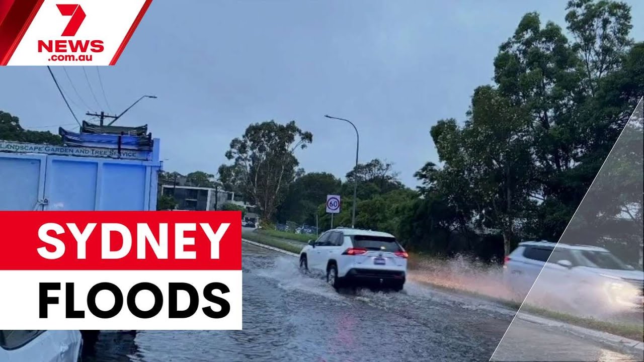 Sydney smashed by torrential storm and flash flooding | 7NEWS