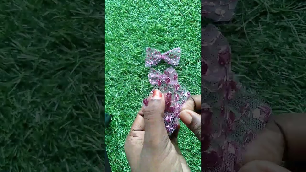 Bow decor for hair band 
