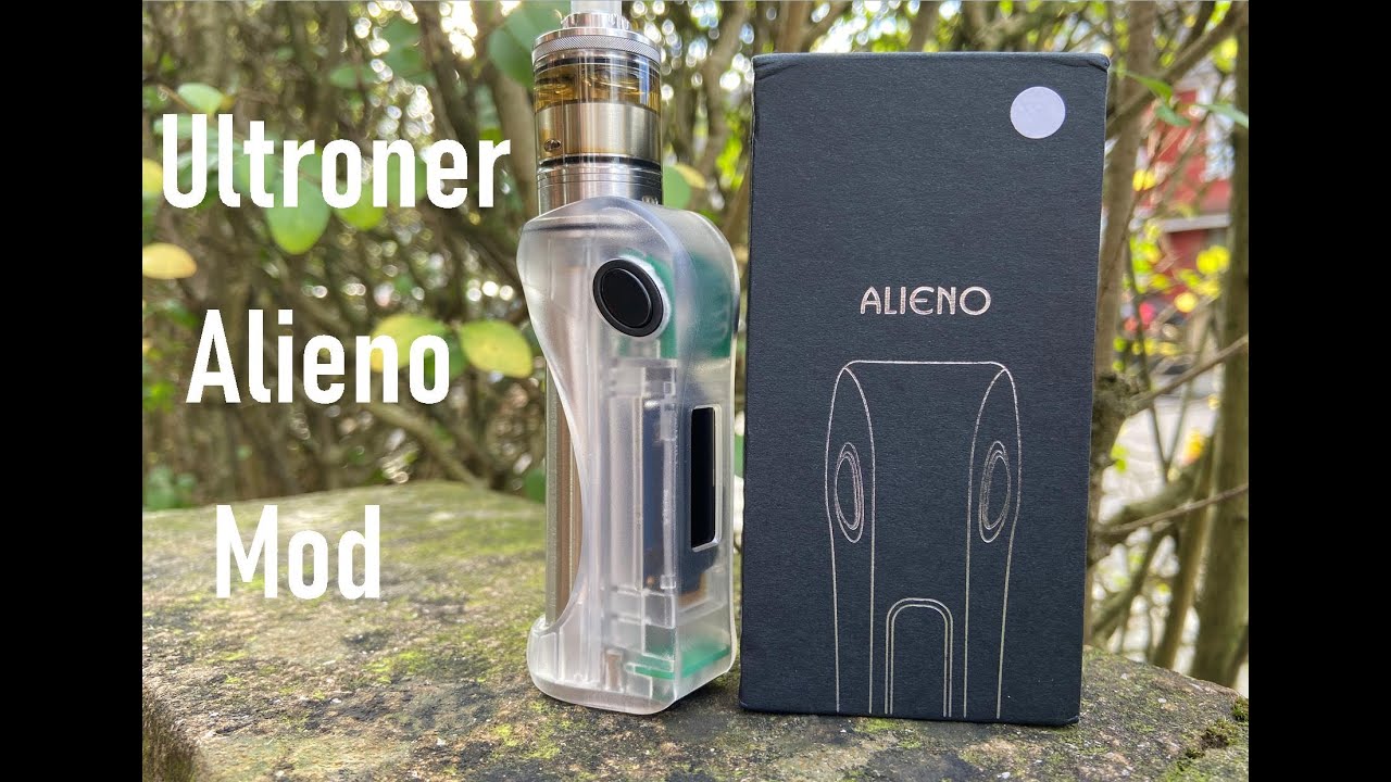 Ultroner Alieno 70W box Mod | Perfect single 18650 Mod for every day use | compact & unique design