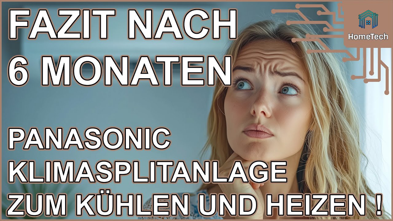 Bilanz nach 6 Monaten: Wärmepumpe / Klimasplitanlage Panasonic CU-2Z41TBE zum kühlen und heizen