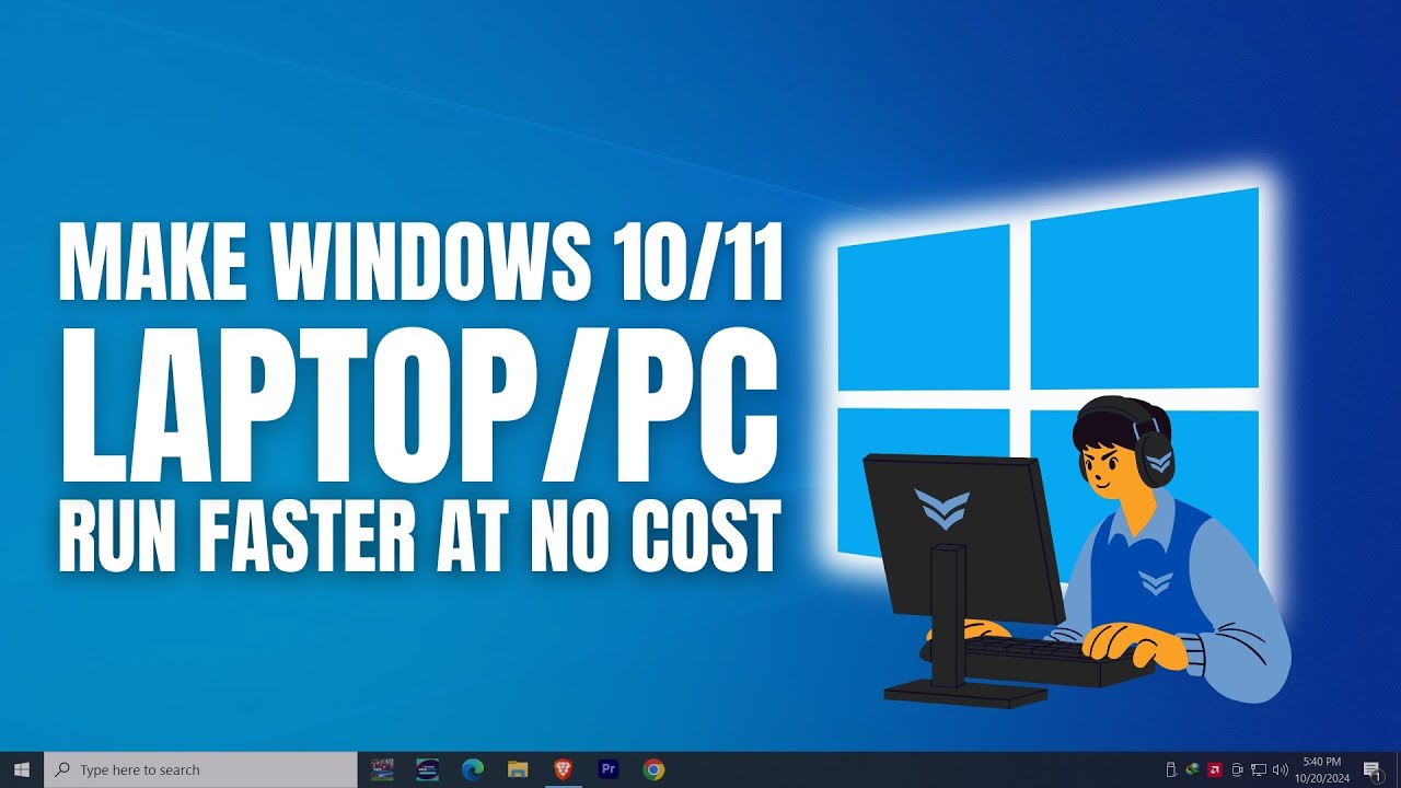 Make Your Slow LAPTOP PC Faster Again