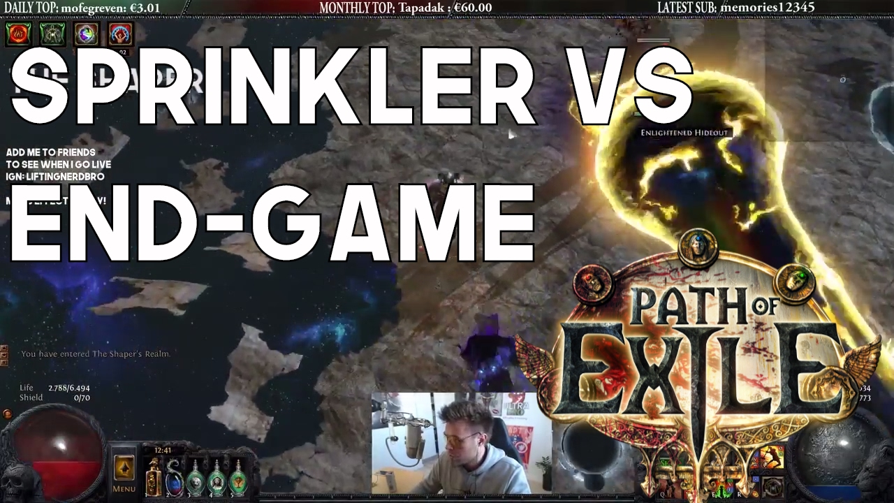 Molten Strike Brutus Lead Sprinkler Build Vs. End-Game Bosses - Path of Exile