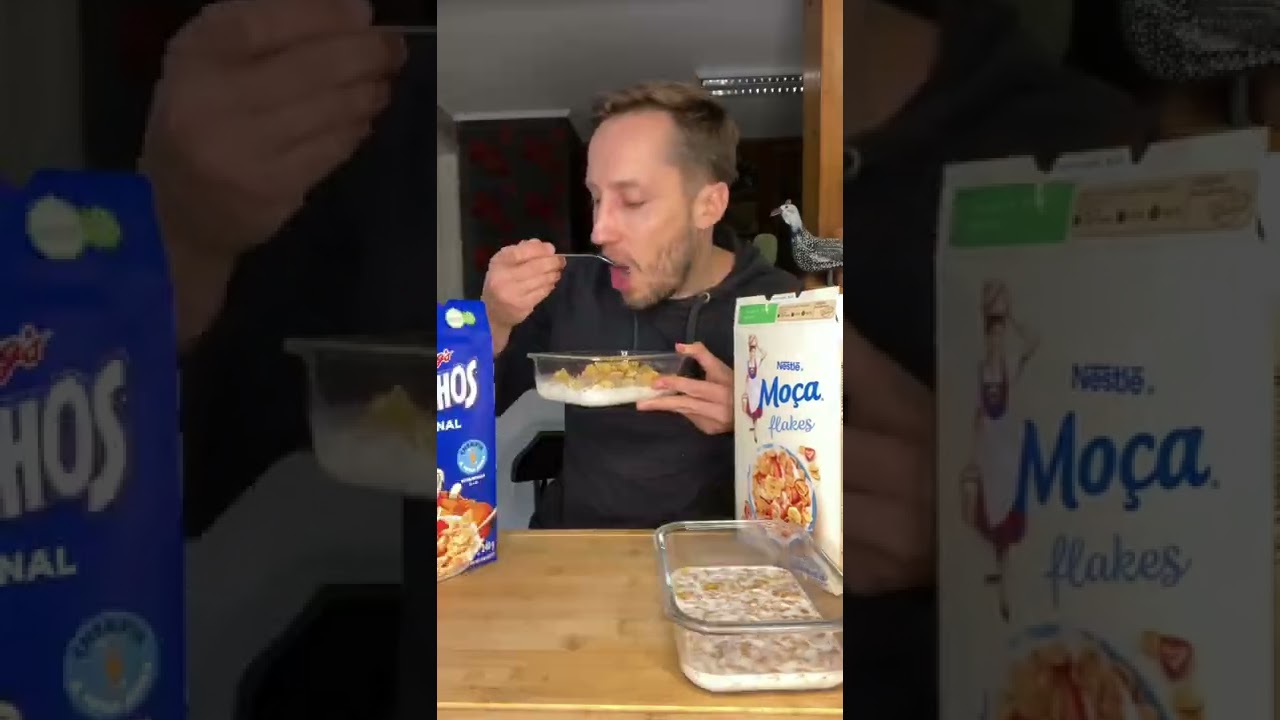 Kellogg&rsquo;s vs Mo&ccedil;a Fakes #sucrilhos #cereal #cerealreview #kelloggs #review