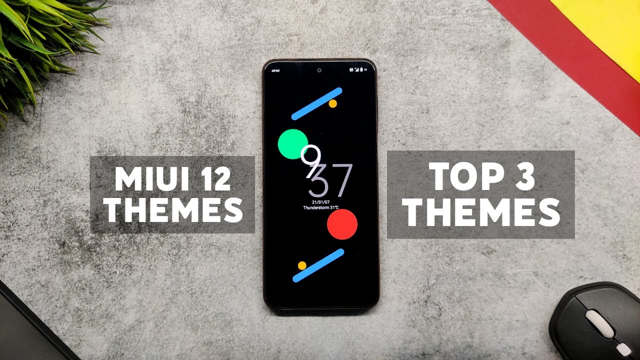 Top 3 MIUI 12 Premium Themes For July 2021 | Best Themes For MIUI 12 | 2021