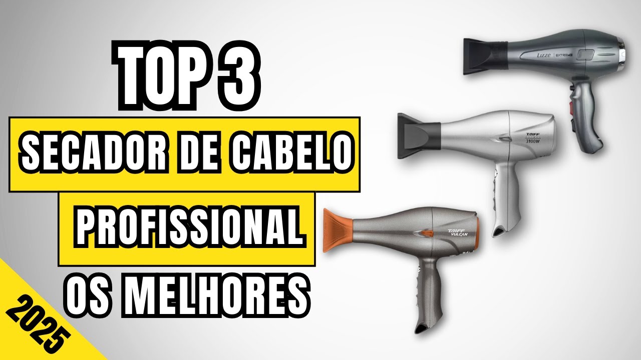 Qual o MELHOR Secador de Cabelo Profissional de 2025? Lizze ou Taiff?