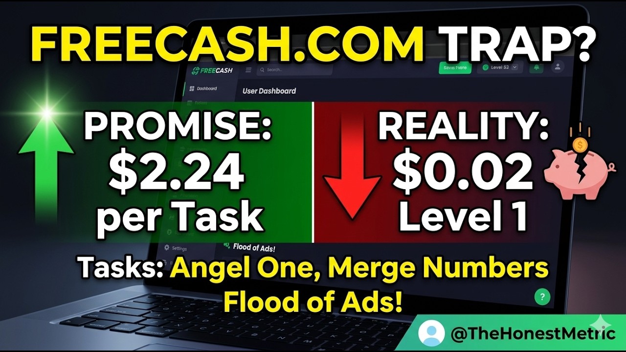 Is Freecash Website Actually Legit? ( A Beginner's Honest Review )