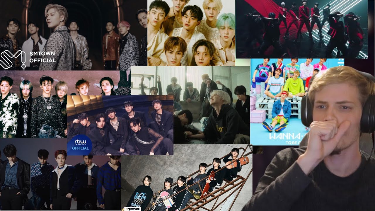 Reacting To EVERY 4th Gen Boy Kpop Group!! SuperM, Wanna One, X1, P1Harmony, WayV, TNX and more!!