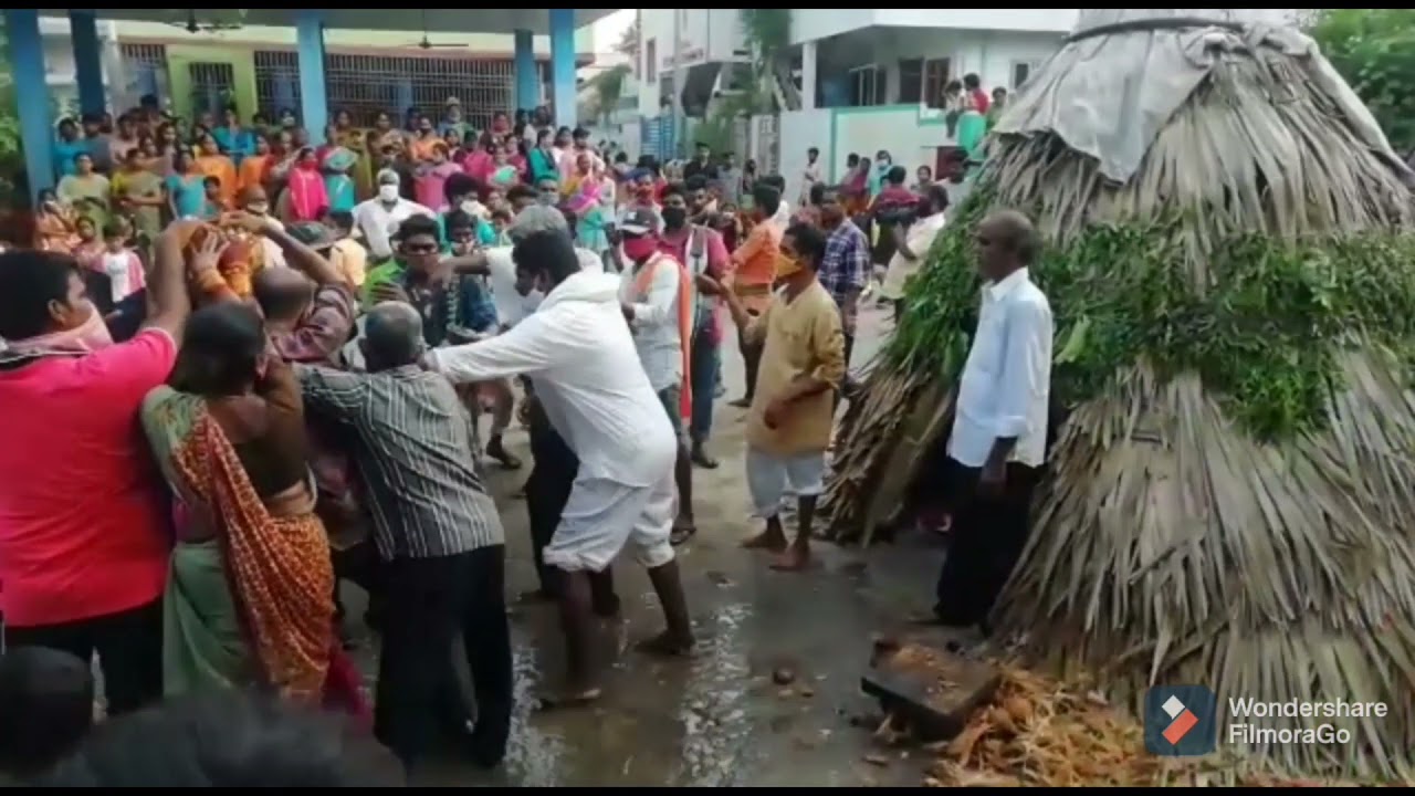 #pentapadu punthalo musalammavooregimpu #mana voori devathalu మాఊరి ఉగాది వేడుకలు {పెంటపాడు}