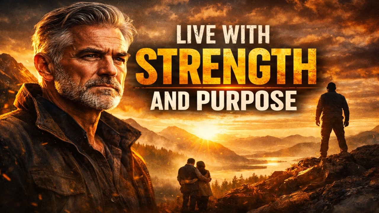 Live With Strength and Purpose | Motivational Speech for Life After 40, 50, 60