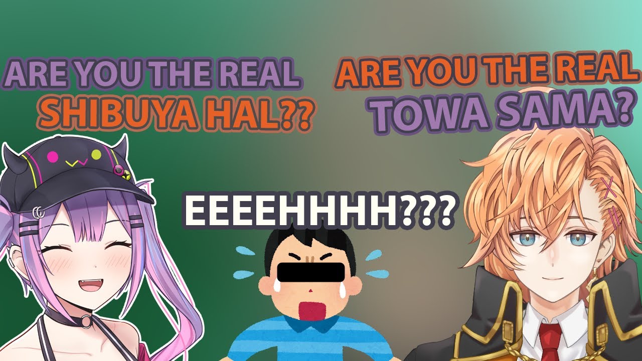 Towa Accidentally Got In A Match With Shibuya Hal And Both Got Confused
