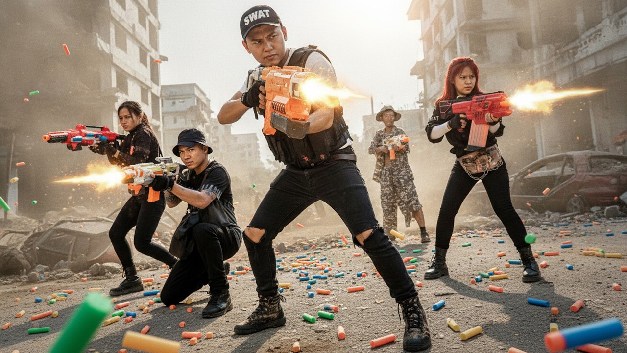 Игровые бластеры Nerf от LTT: Герой SEAL X противостоит элитному преступному синдикату &laquo;Теневые N...
