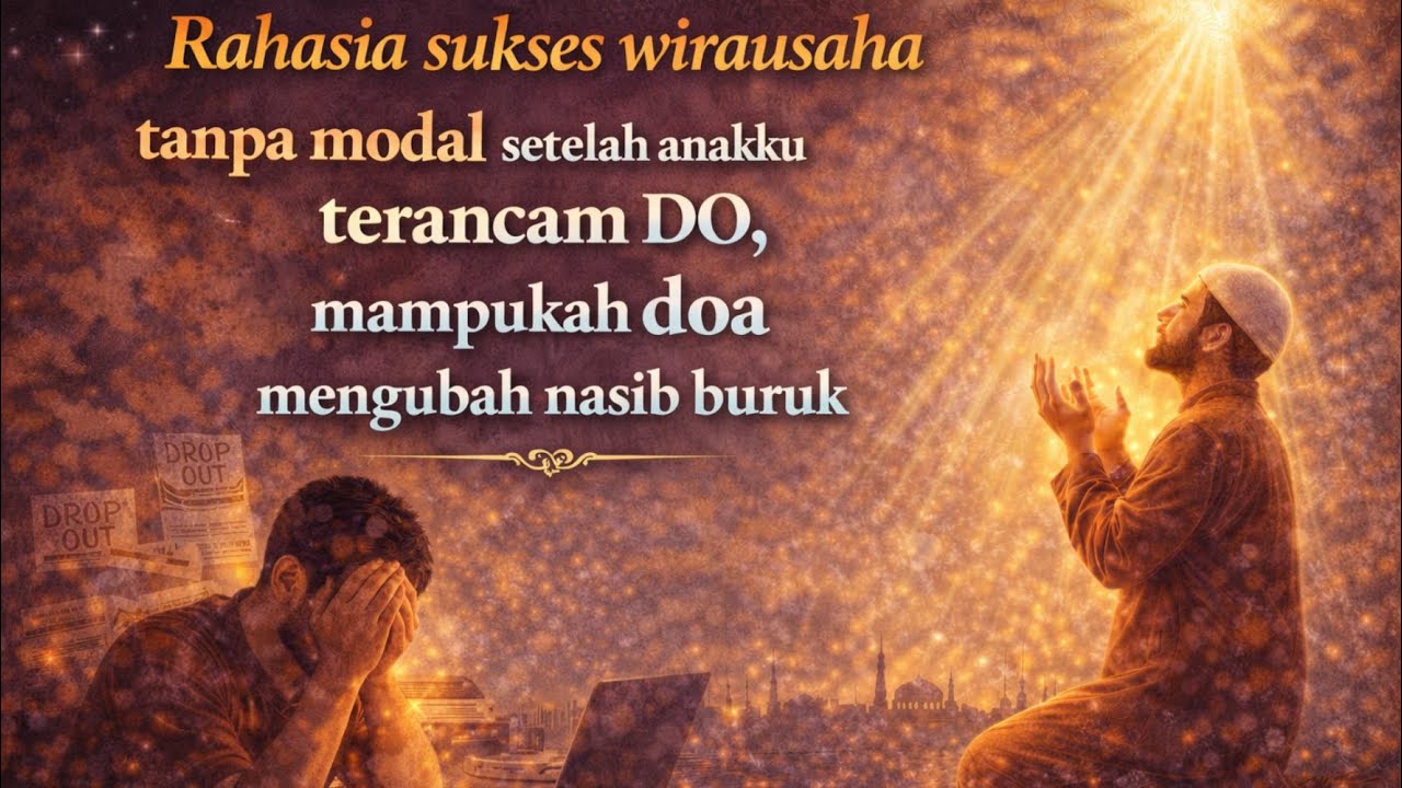 Rahasia sukses wirausaha tanpa modal setelah anakku terancam DO, mampukah doa mengubah nasib buruk