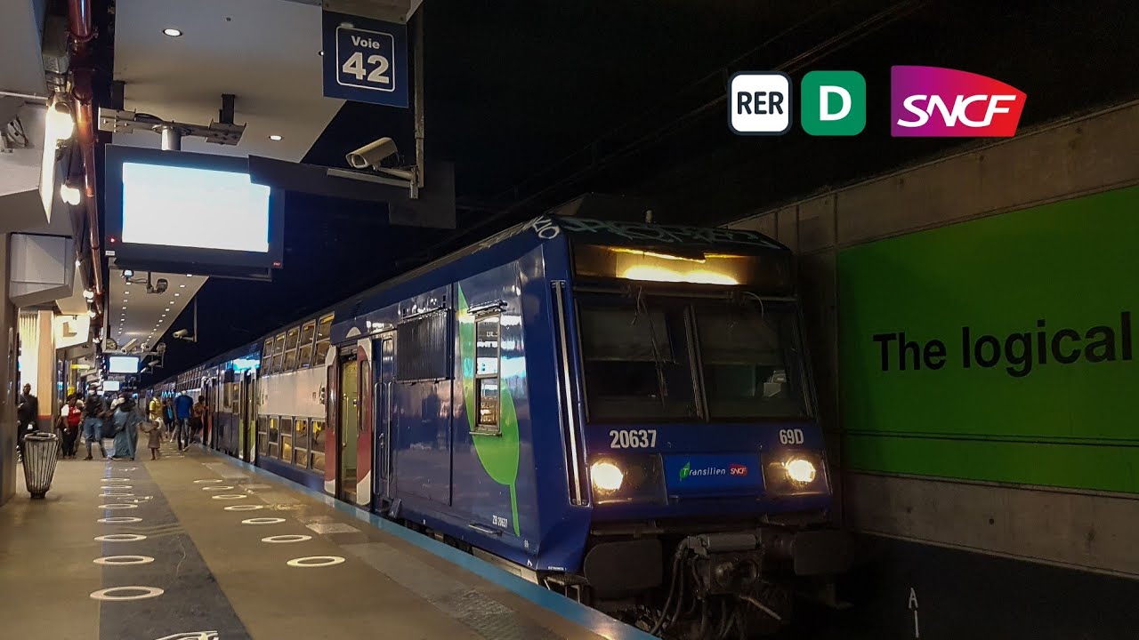 Les Z20500 Transilien/IDFM sur le RER D