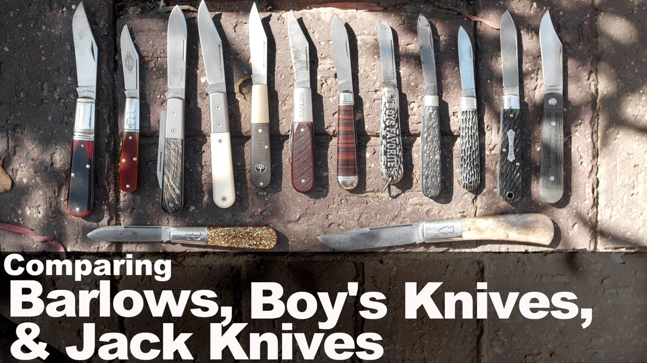 Что такое ножи Barlow, Jack Knives и Boys Knife? Обзор и сравнение коллекций GEC и Jack Wolf