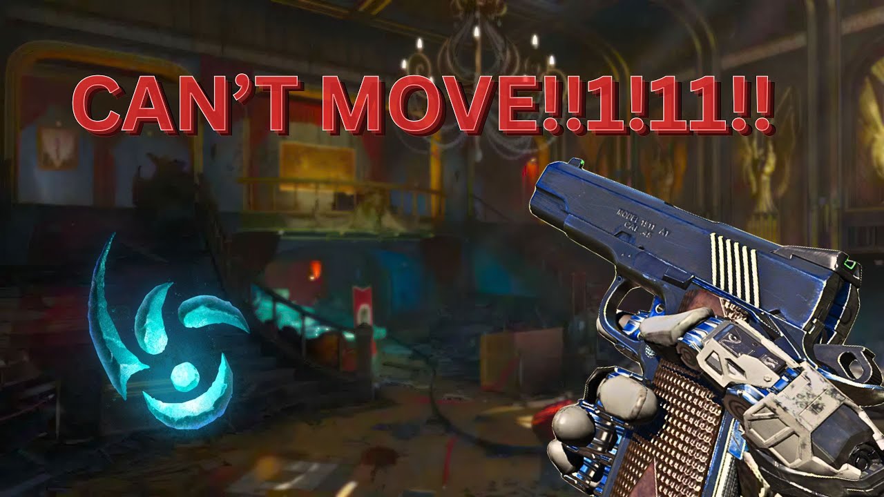 How Long Can You Survive Black Ops Zombies WITHOUT MOVING?