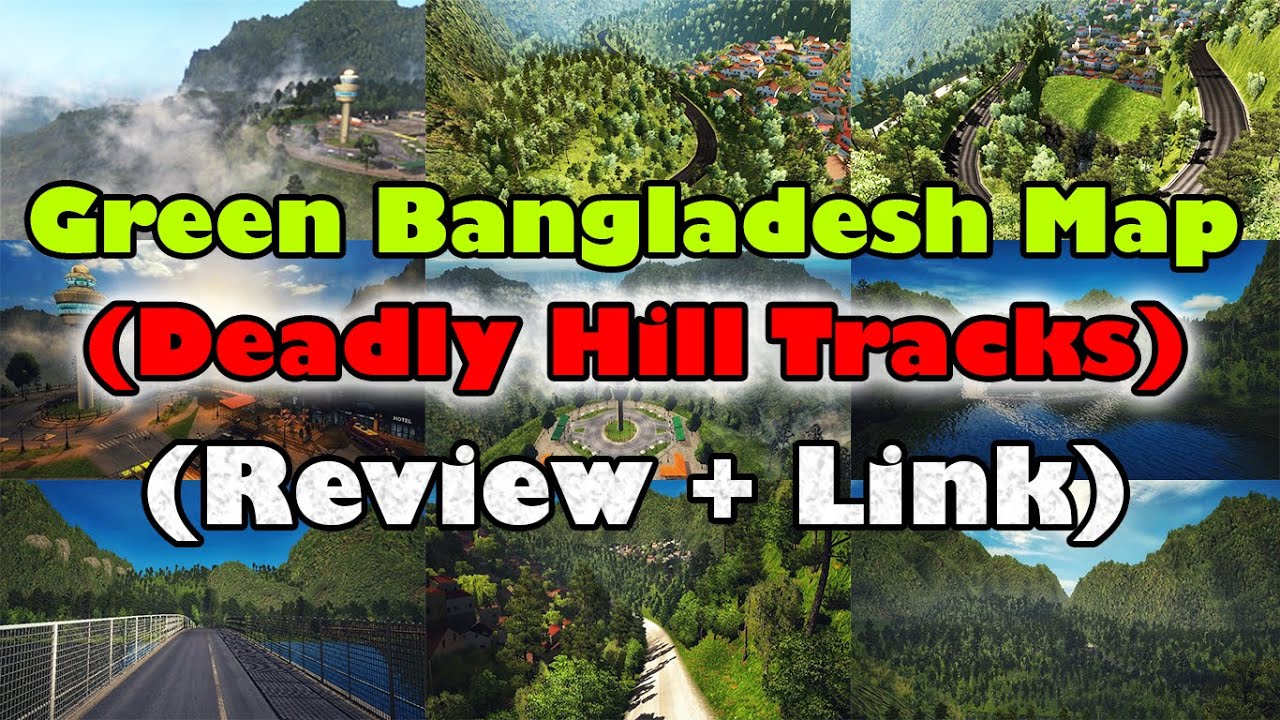 ETS2 1.35 & 1.31 :: Green Bangladesh Map 3.1 | Review + Link