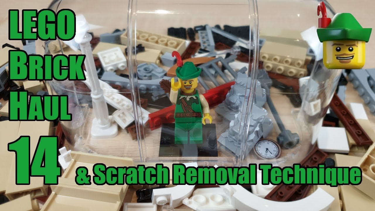 LEGO Brick Haul 14 — Кубики, детали и техника удаления царапин 📦👨‍🎓🏹