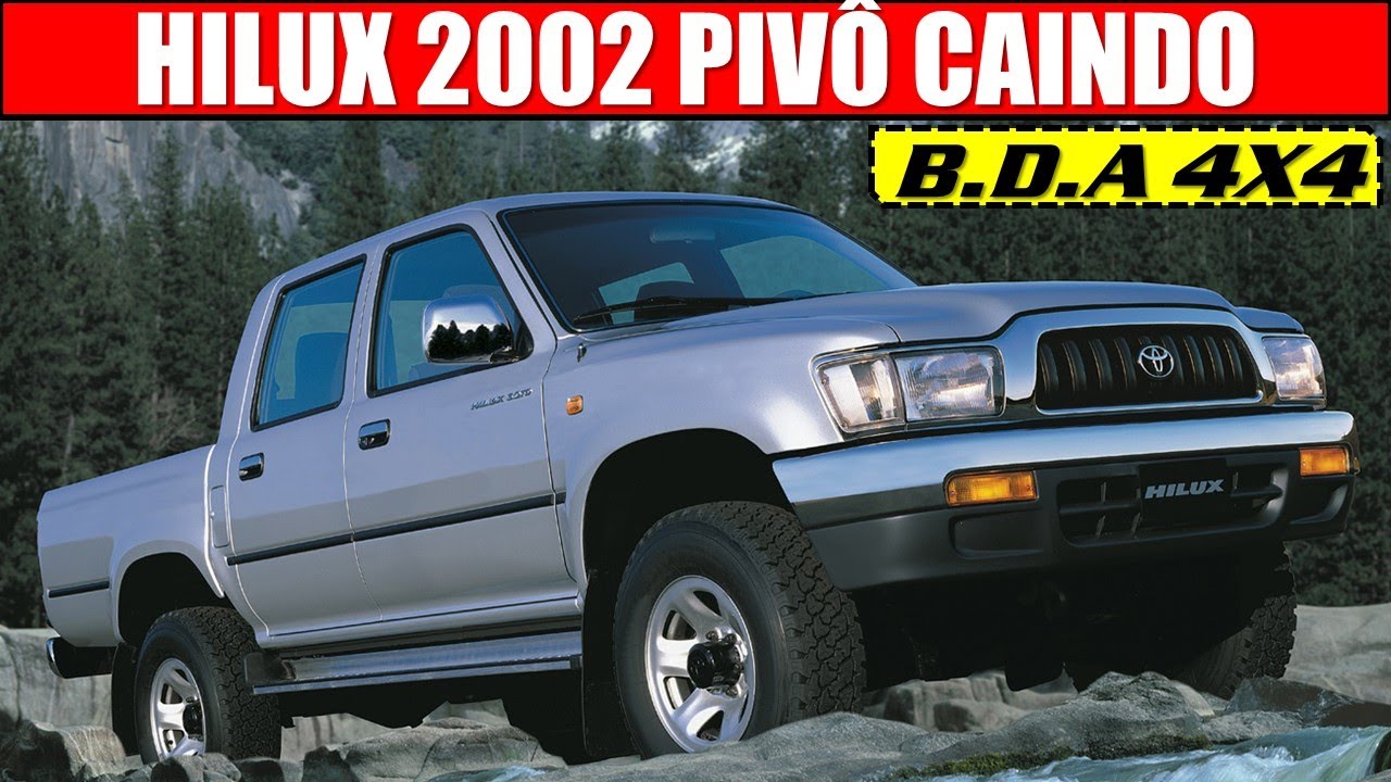 EP. 239 // HILUX 2002: Pivô inferior com MUITA FOLGA MESMO! Como trocar o pivô! Como RETIRAR ESTEPE?
