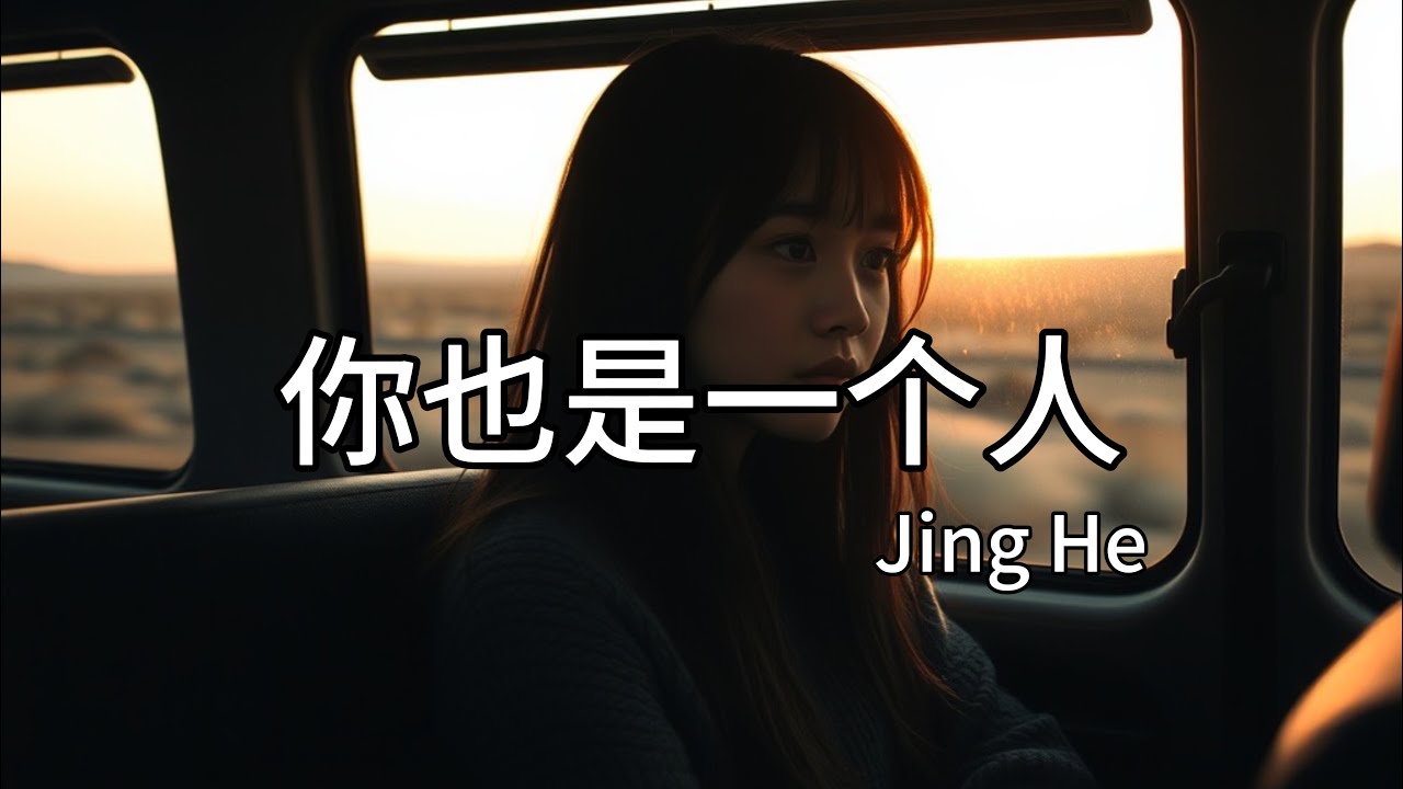 【伤感】Jing he - 《你也是一个人》『别总是藏着咽着，心碎也会成星辰』