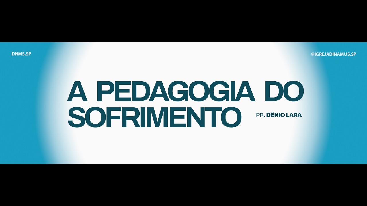 A PEDAGOGIA DO SOFRIMENTO - DÊNIO LARA