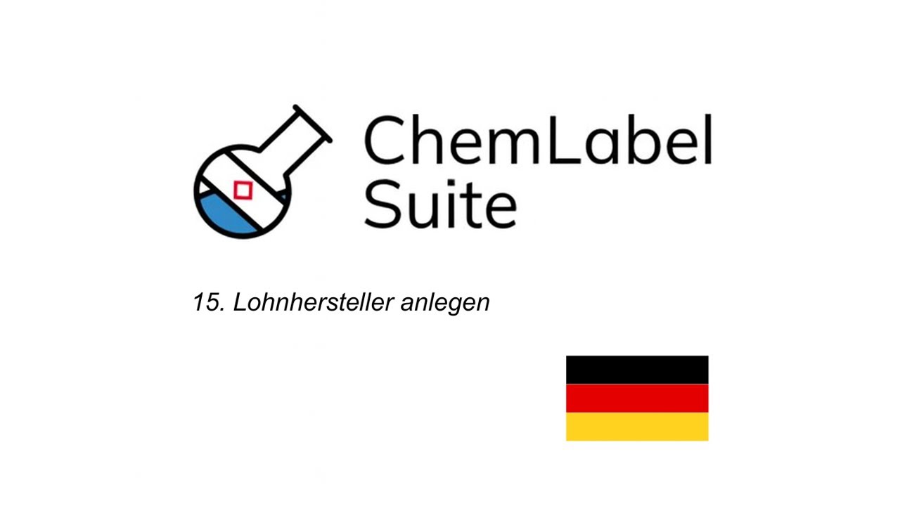 15. Lohnhersteller anlegen | DE