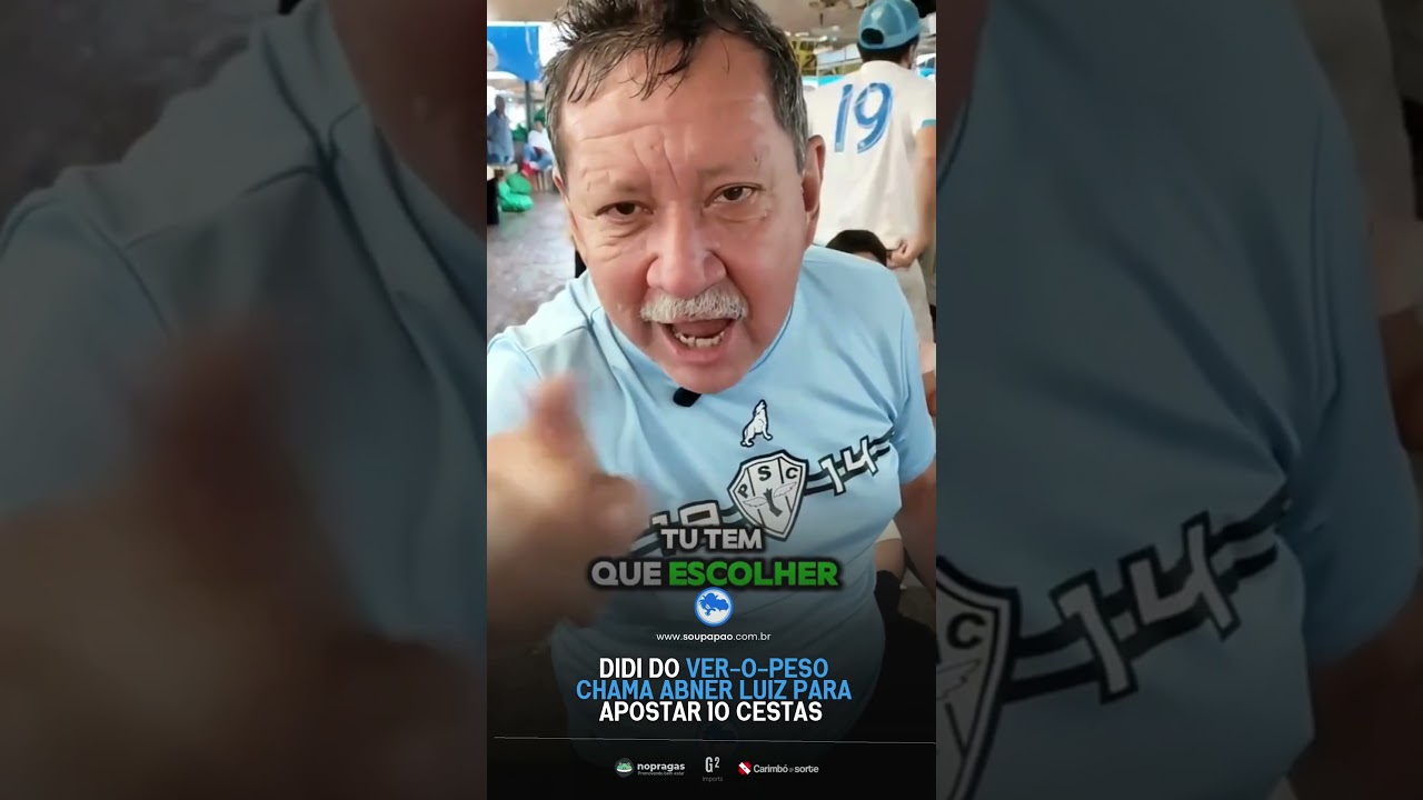 Didi do ver o peso faz aposta com Abner Luiz
