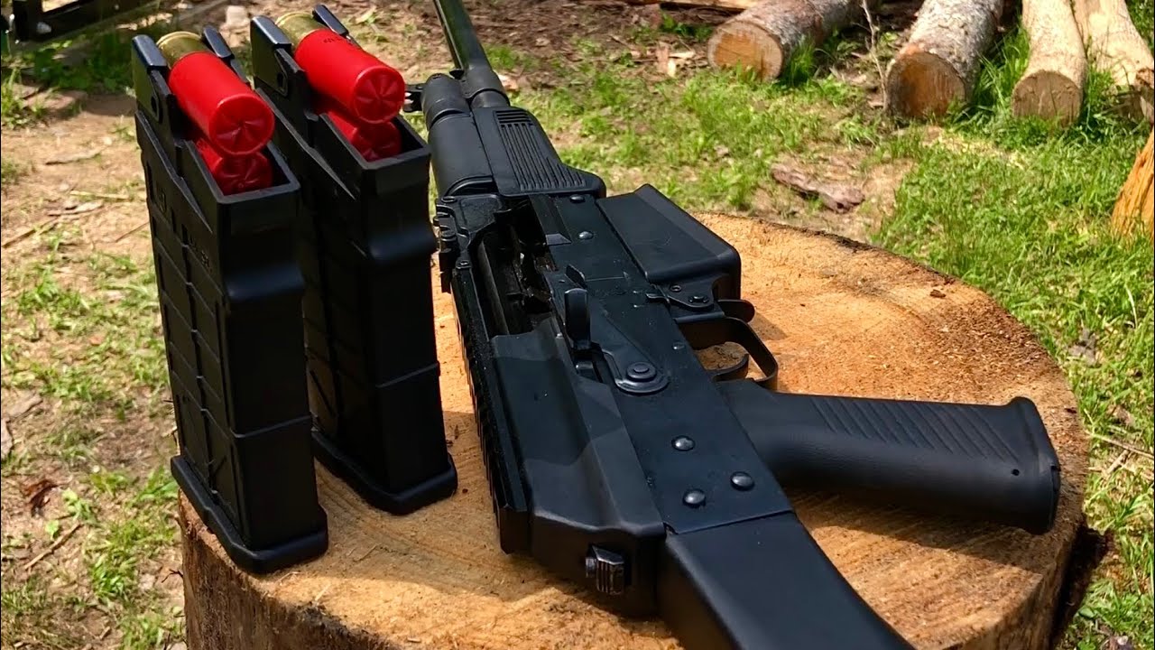 JTS M12AK Shotgun Buckshot Slugs And Roundballs