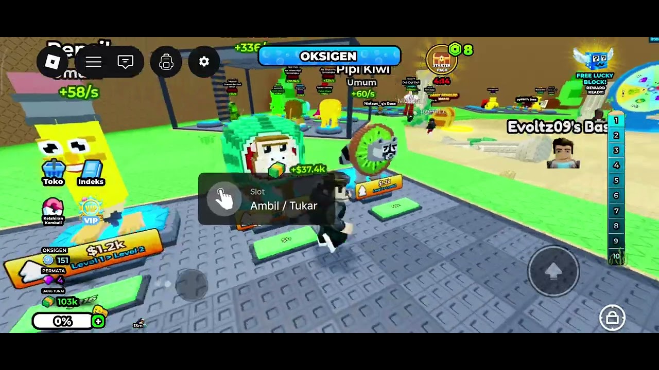 Menyelam Untuk Brainrots! Roblox #190 