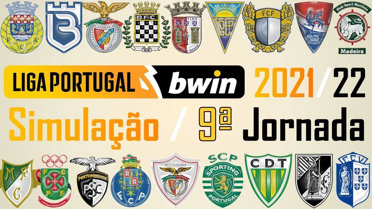 Simulação c/ NOVAS SAQUETAS! 9ª Jornada Liga Portugal BWin 2021/22