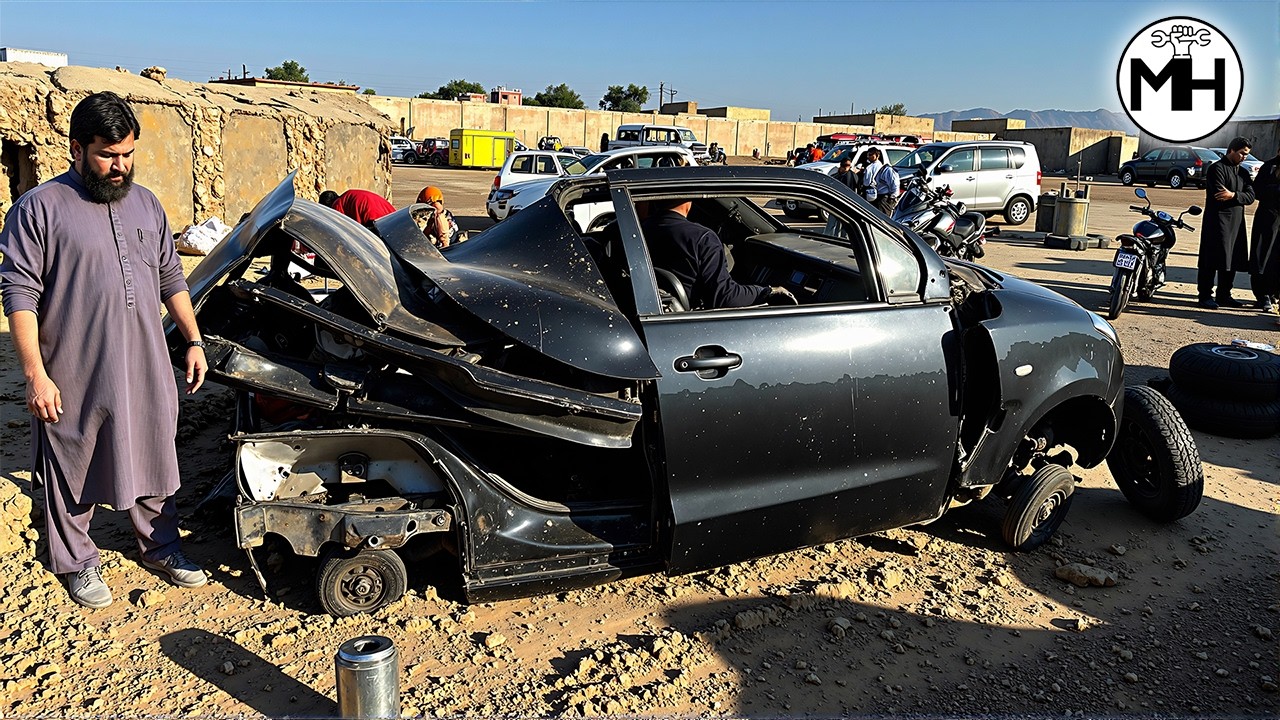 How Scrapped Cars Get a Second Life – The Unseen Reassembly Process!