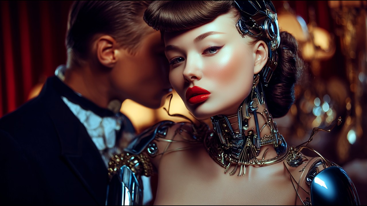 Heart of Steel | Biomechanics Rockabilly Blues | AI Music Video