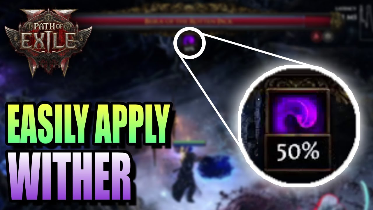 THE BEST WAY To Apply Wither on ANY BUILD in Path of Exile 2 Dawn of the Hunt
