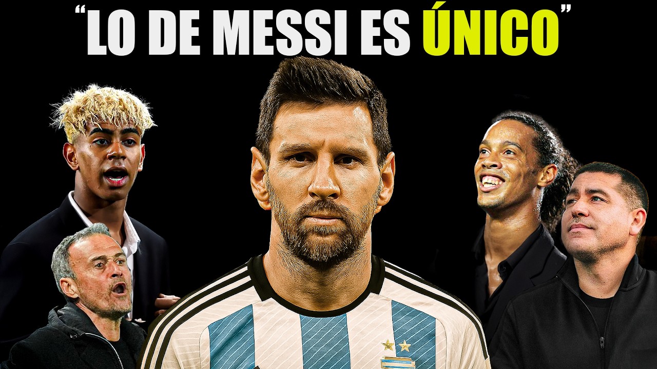 Leyendas del fútbol se rinden ante Messi – Parte 6