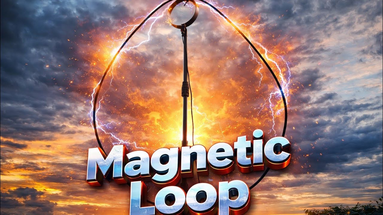 Antena Magnetic Loop - QRP WSPR Test 20m