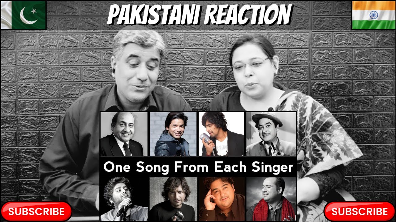 ONE SONG From Each MALE SINGER 🔥 | Reaction!