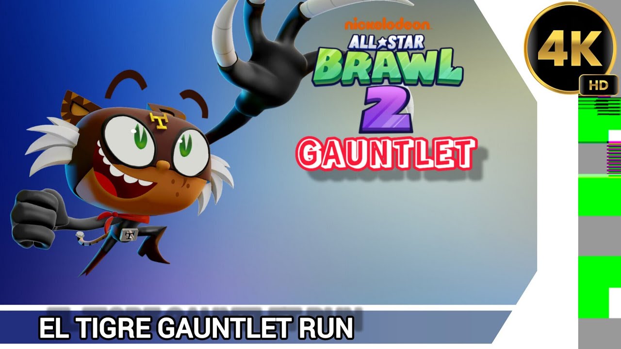 Nickelodeon All-Star Brawl 2 El Tigre Gauntlet (Hardest)