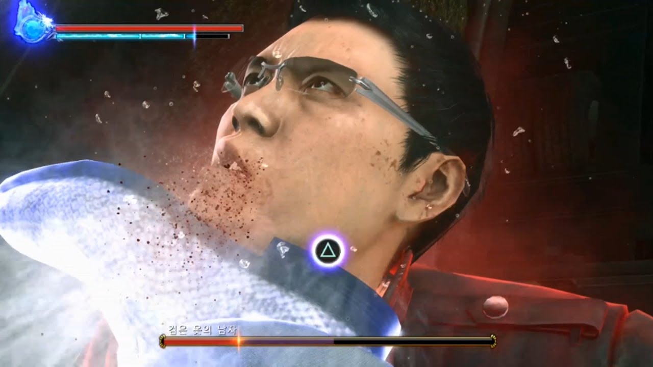 [Yakuza Kiwami 2] Let's smash Man In Black with TD and Heat Action (LEGEND, No Damage)
