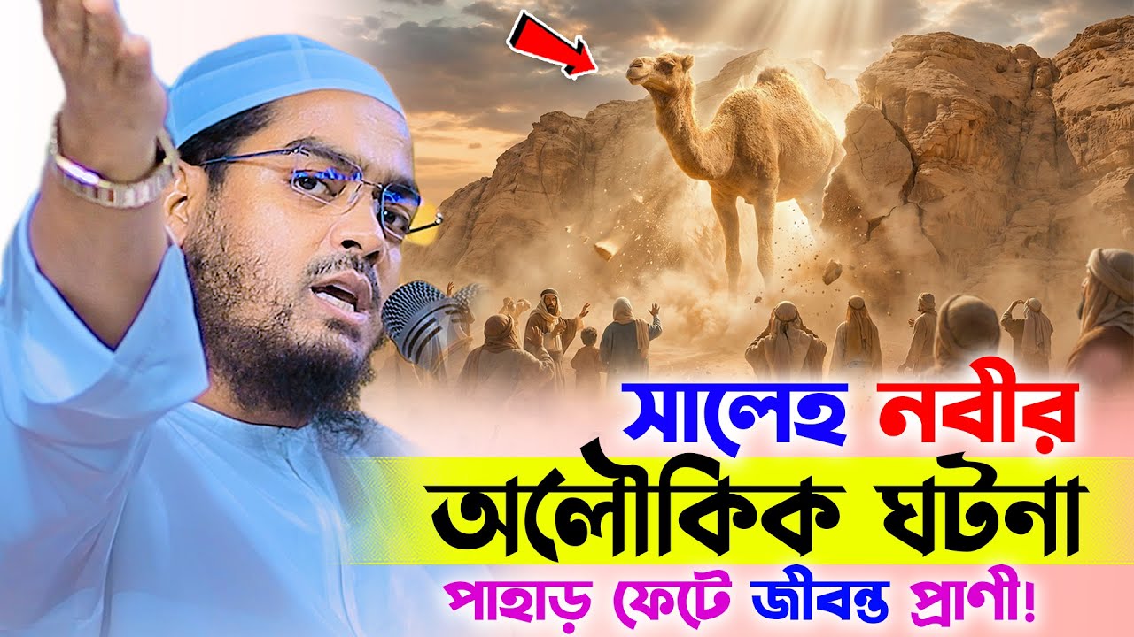 সালেহ নবীর অলৌকিক ঘটনা আজও এই ঘটনা কাঁপিয়ে দেয় । Hafizur rahman siddiki new waz 2026 । islamic story