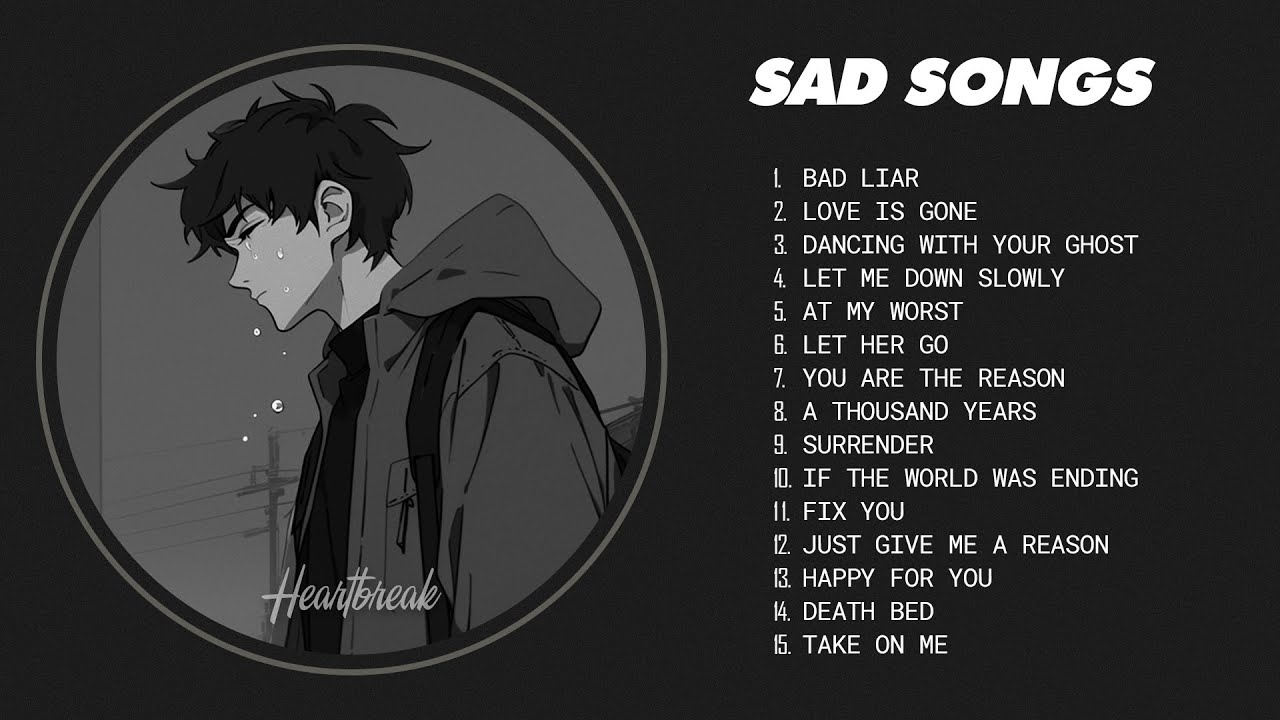 Slowed Sad Songs (𝙨𝙡𝙤𝙬𝙚𝙙 + 𝙧𝙚𝙫𝙚𝙧𝙗) - sad love songs that will make you cry instantly #heartbreak