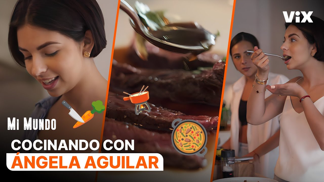Así cocina Ángela Aguilar | Mi Mundo | ViX